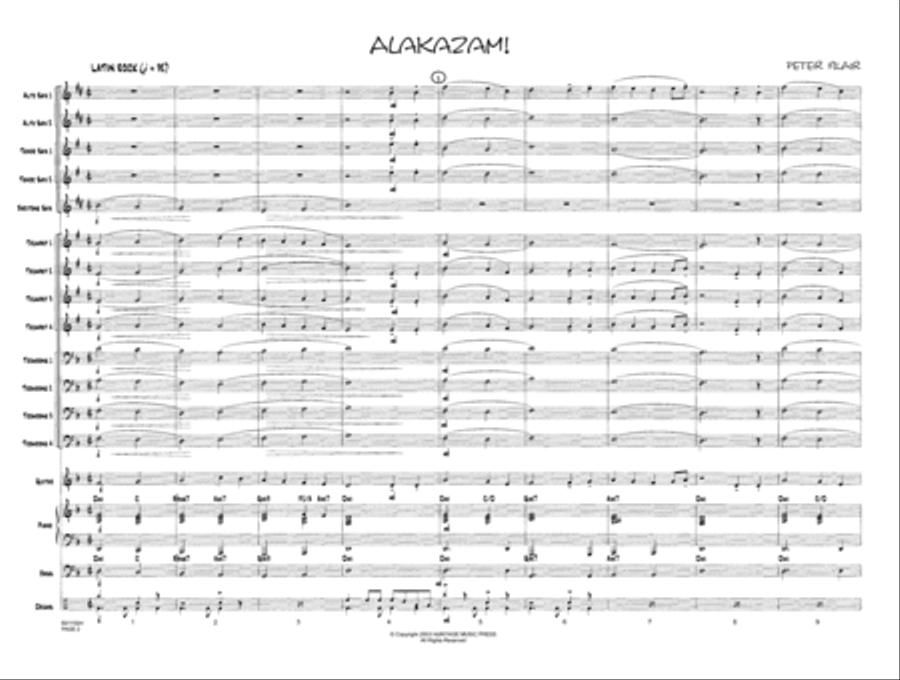 Alakazam - Score Alakazam - Score Conductor Score scores gallery preview page 4