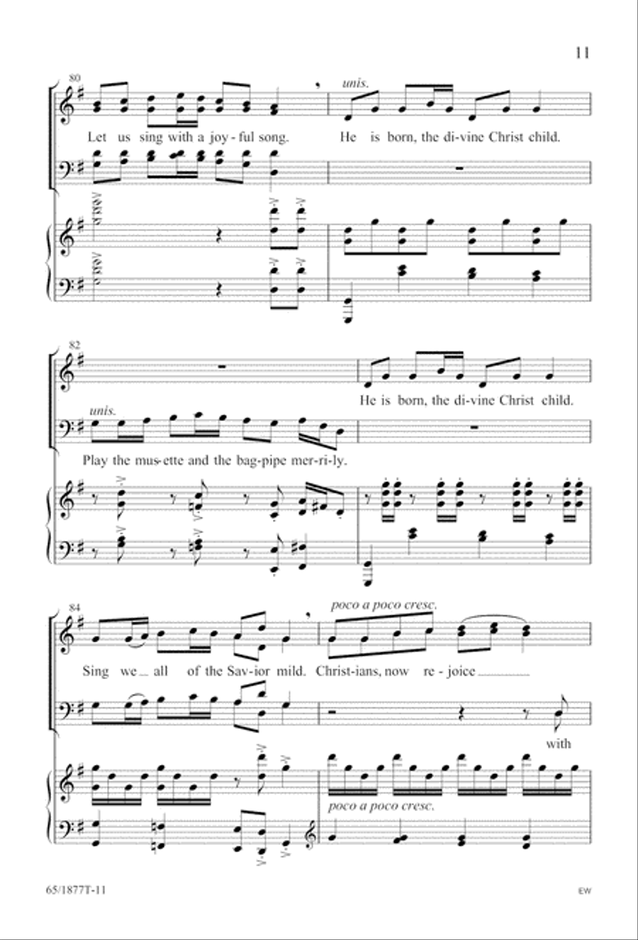 Season of Praise (Digital Download) 4-Part scores gallery preview page 11