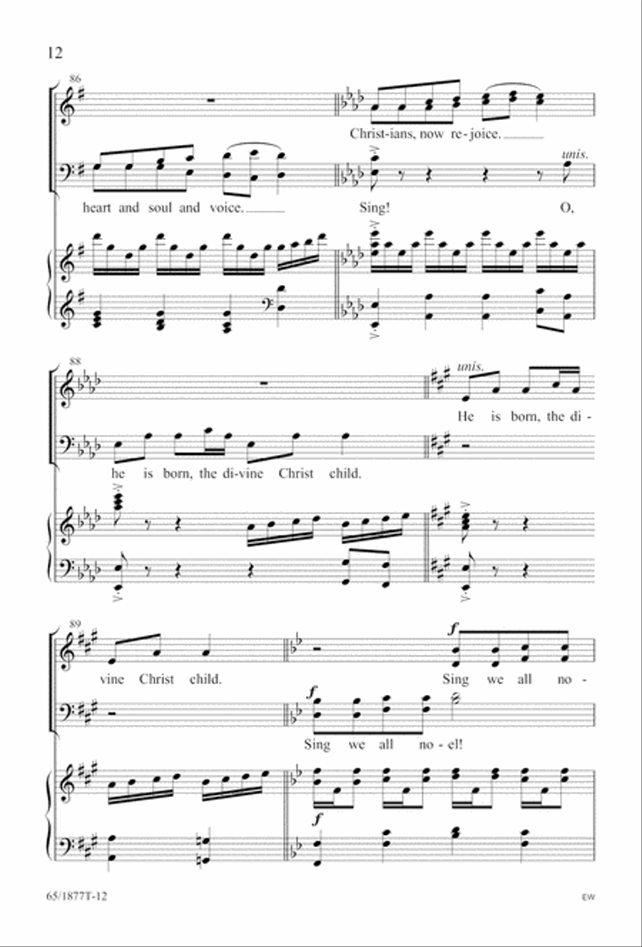 Season of Praise (Digital Download) 4-Part scores gallery preview page 12