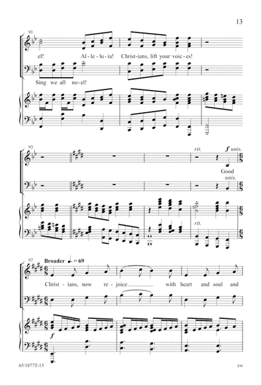 Season of Praise (Digital Download) 4-Part scores gallery preview page 13