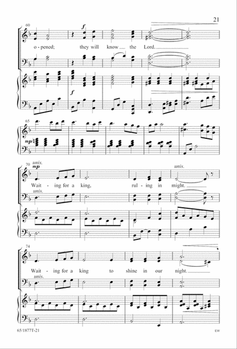 Season of Praise (Digital Download) 4-Part scores gallery preview page 21