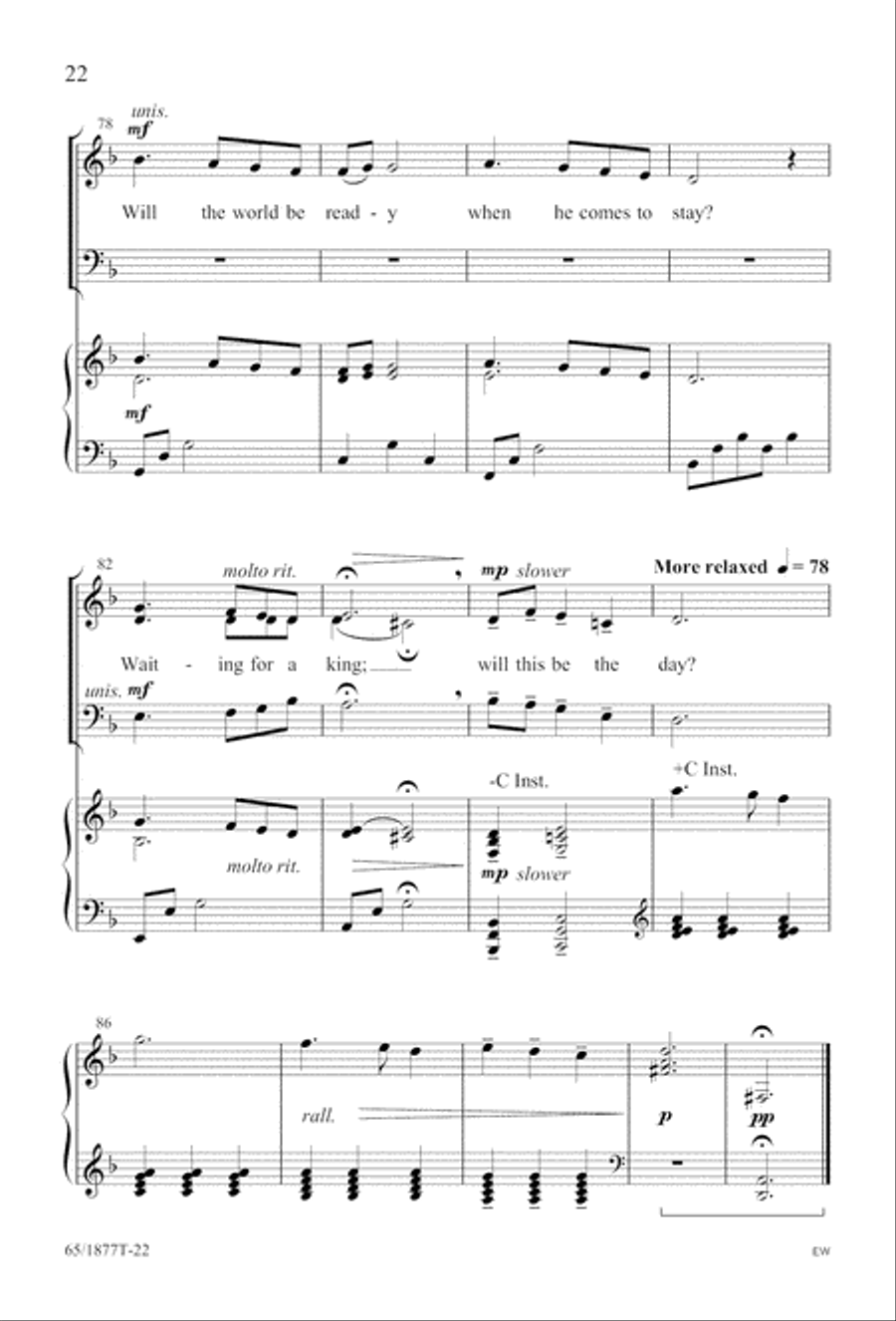 Season of Praise (Digital Download) 4-Part scores gallery preview page 22