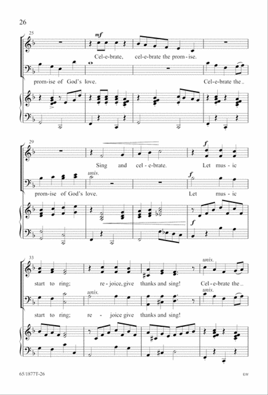 Season of Praise (Digital Download) 4-Part scores gallery preview page 26