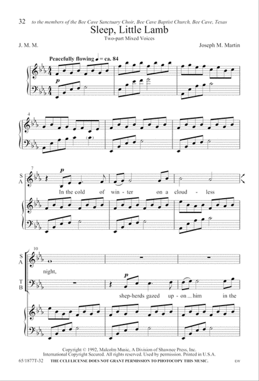 Season of Praise (Digital Download) 4-Part scores gallery preview page 32