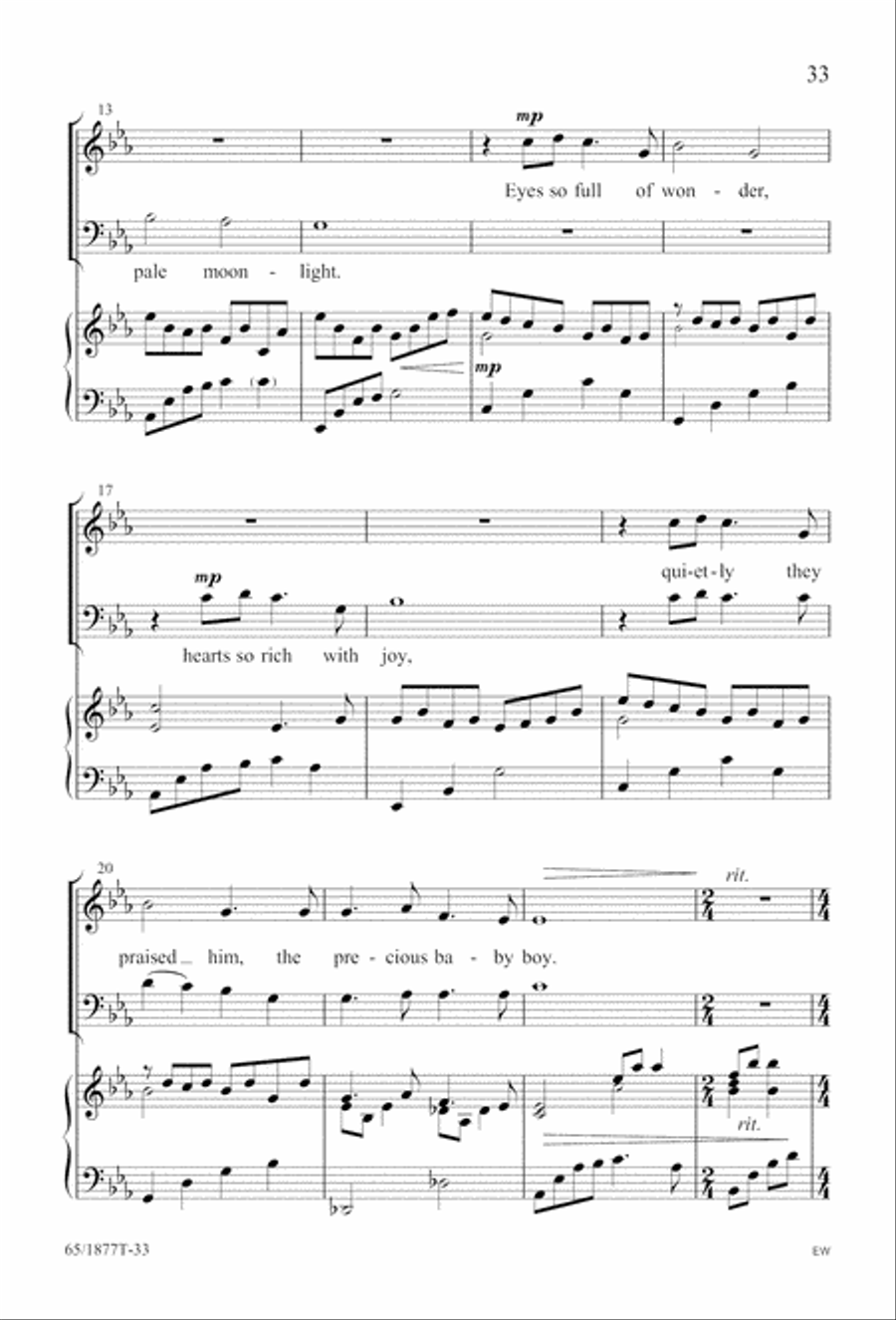 Season of Praise (Digital Download) 4-Part scores gallery preview page 33