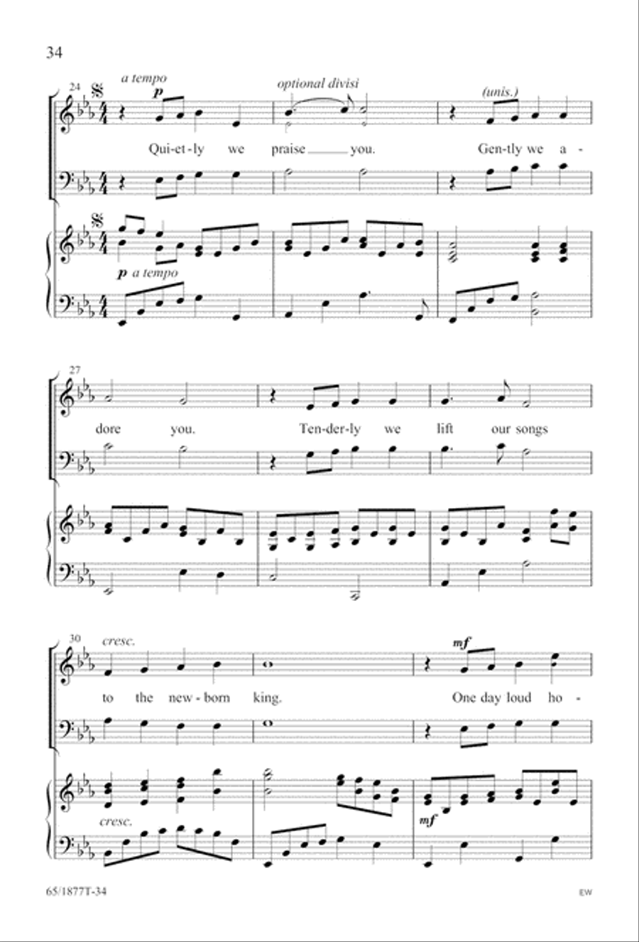 Season of Praise (Digital Download) 4-Part scores gallery preview page 34