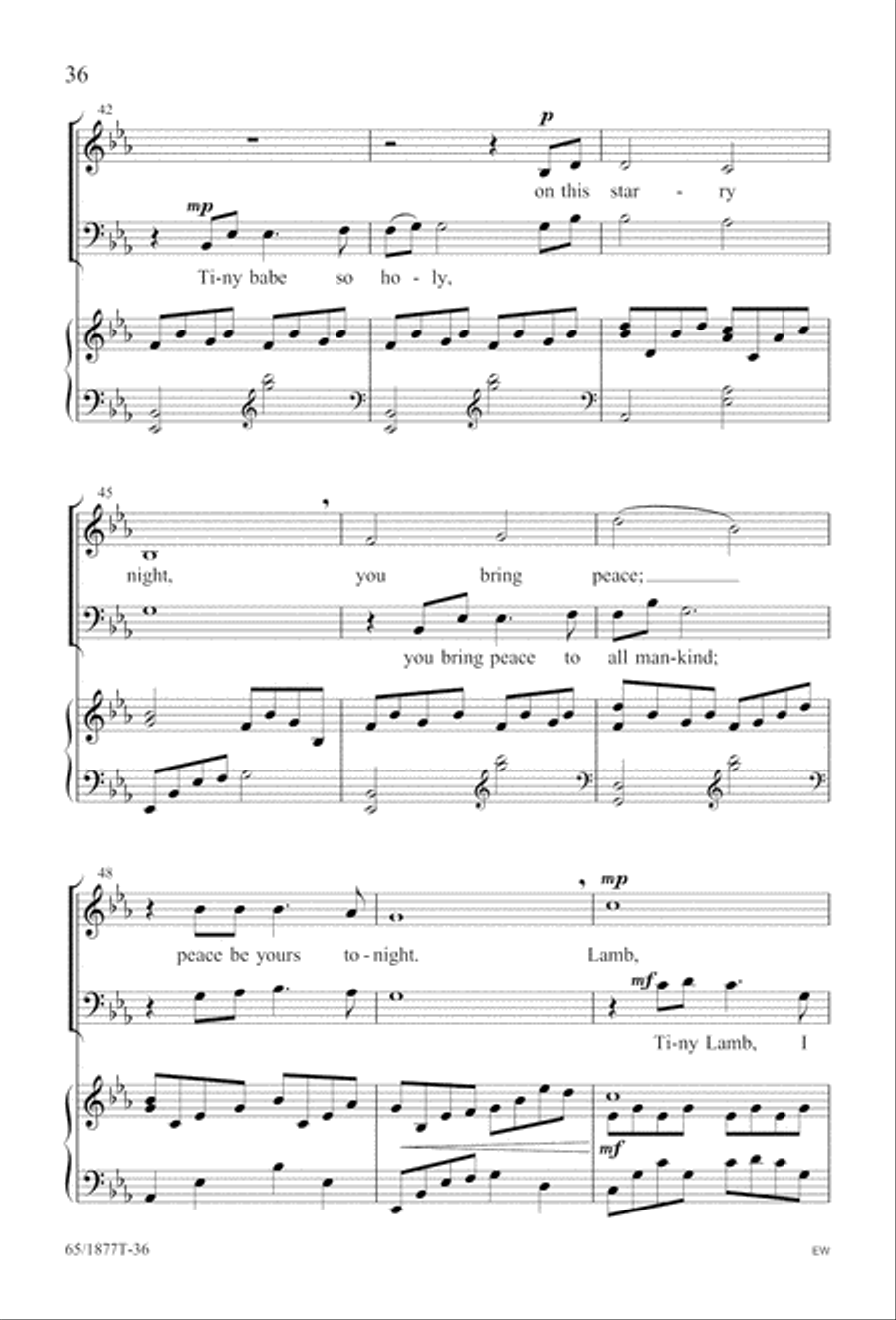 Season of Praise (Digital Download) 4-Part scores gallery preview page 36