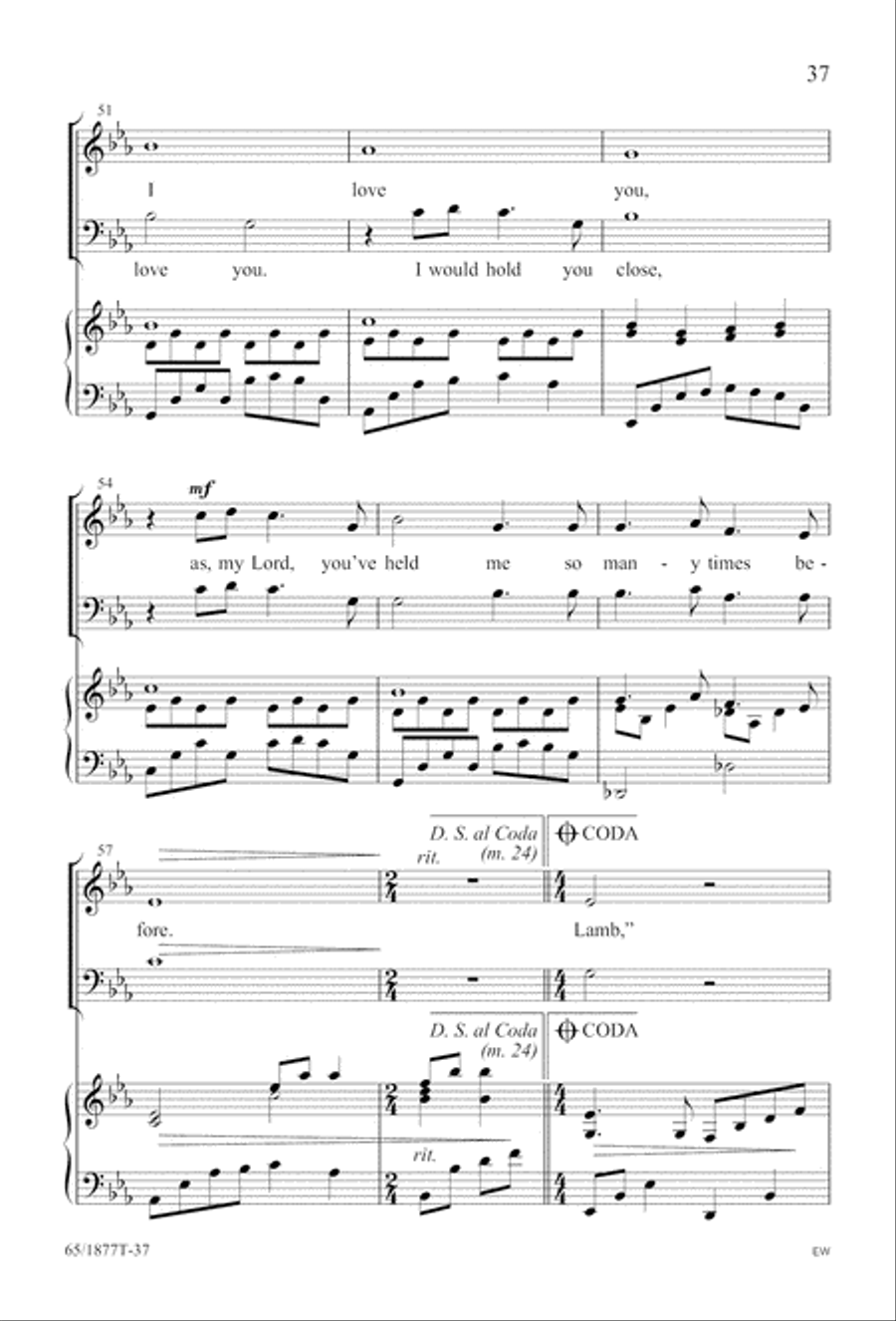 Season of Praise (Digital Download) 4-Part scores gallery preview page 37