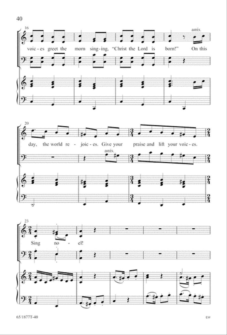 Season of Praise (Digital Download) 4-Part scores gallery preview page 40