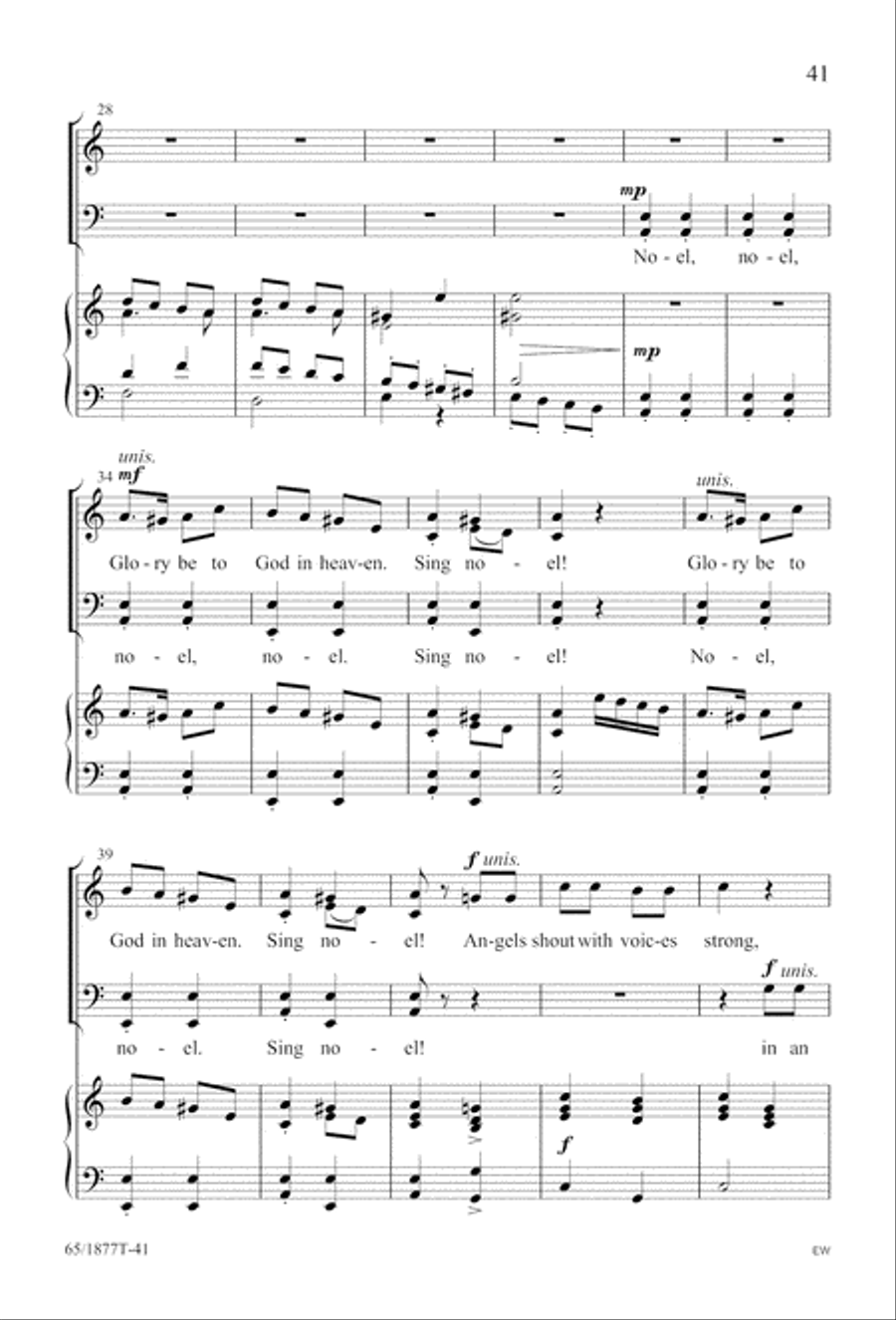 Season of Praise (Digital Download) 4-Part scores gallery preview page 41