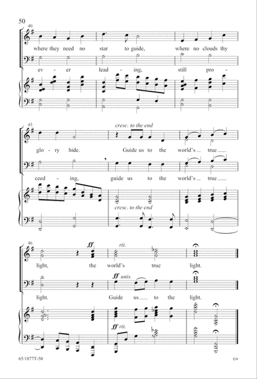 Season of Praise (Digital Download) 4-Part scores gallery preview page 50