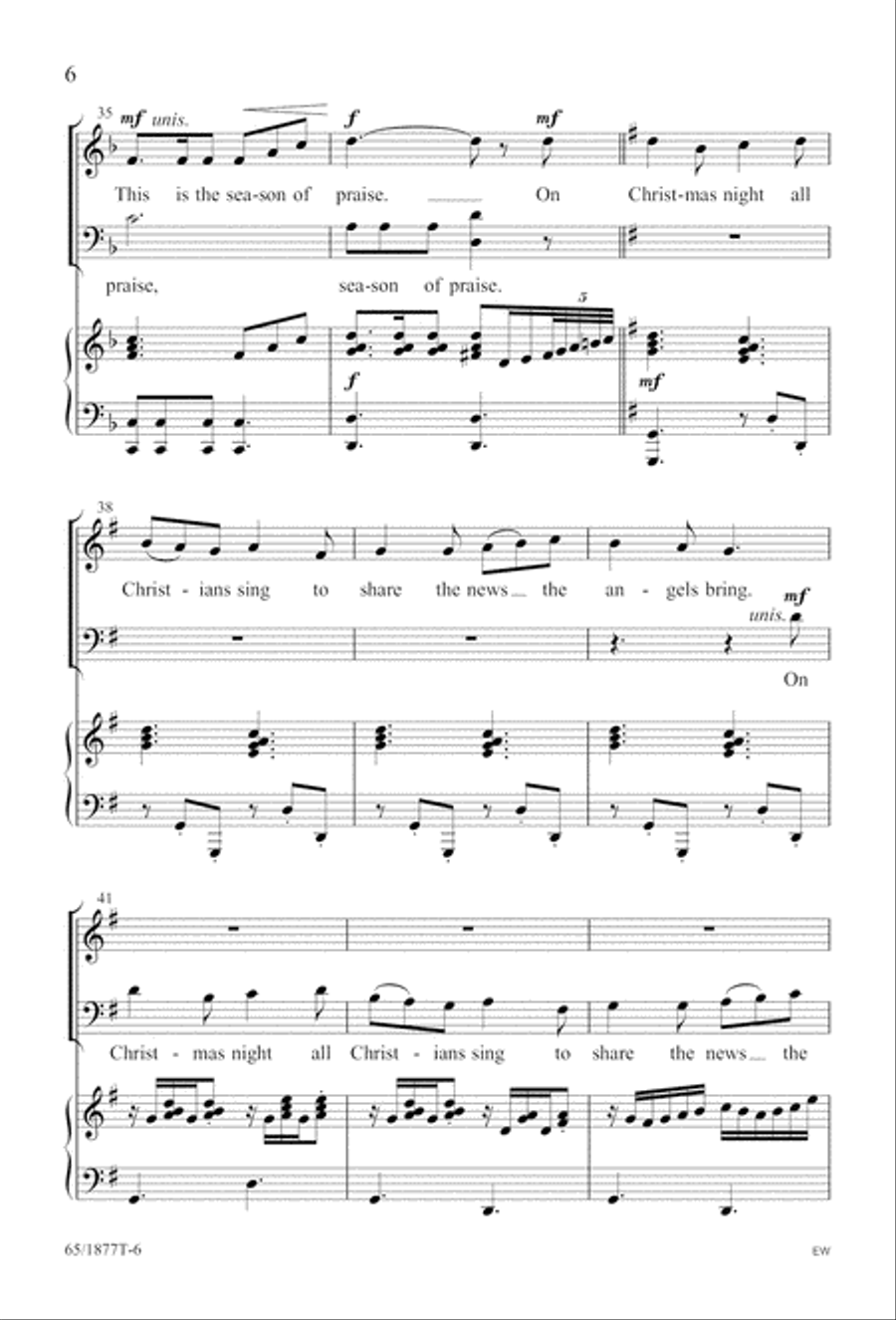 Season of Praise (Digital Download) 4-Part scores gallery preview page 6