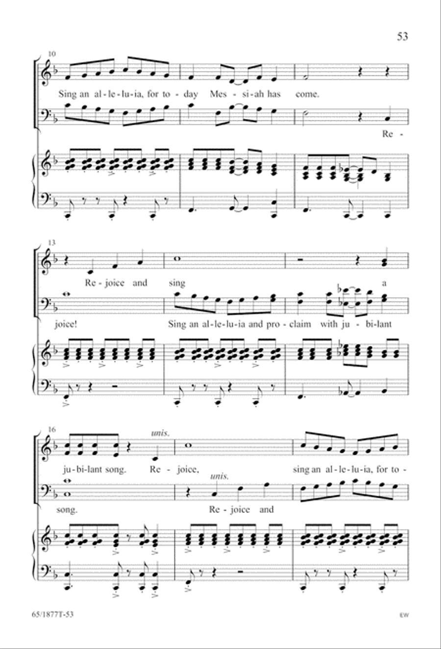 Season of Praise (Digital Download) 4-Part scores gallery preview page 53