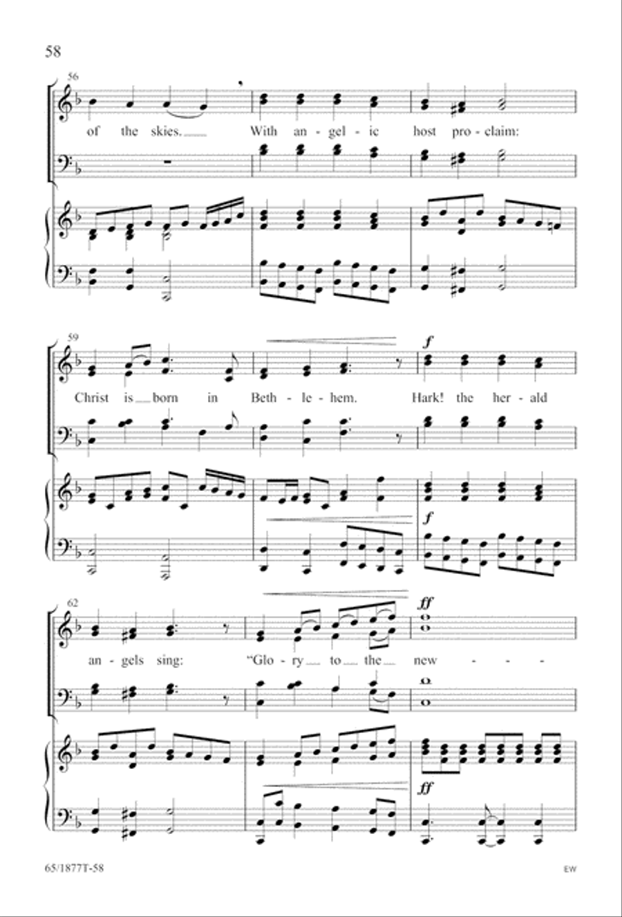 Season of Praise (Digital Download) 4-Part scores gallery preview page 58