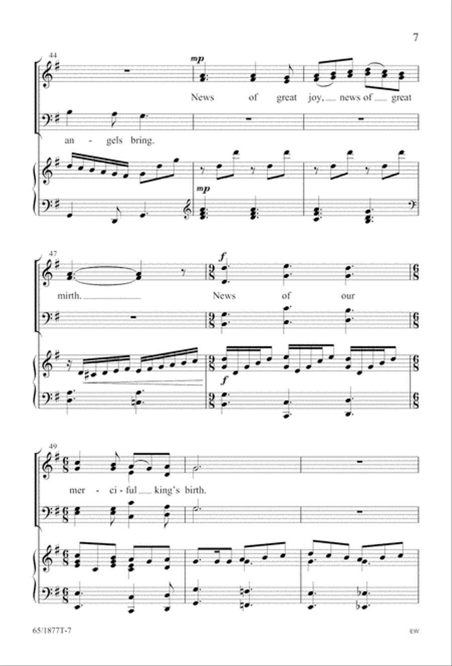 Season of Praise (Digital Download) 4-Part scores gallery preview page 7