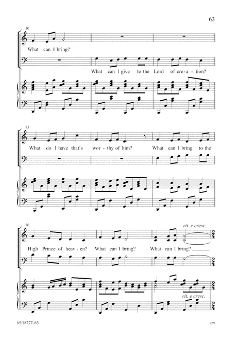 Season of Praise (Digital Download) 4-Part scores gallery preview page 63