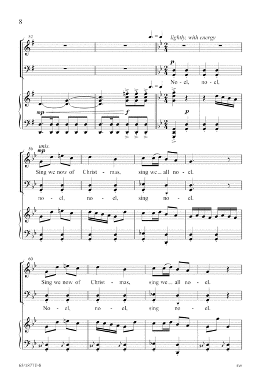 Season of Praise (Digital Download) 4-Part scores gallery preview page 8