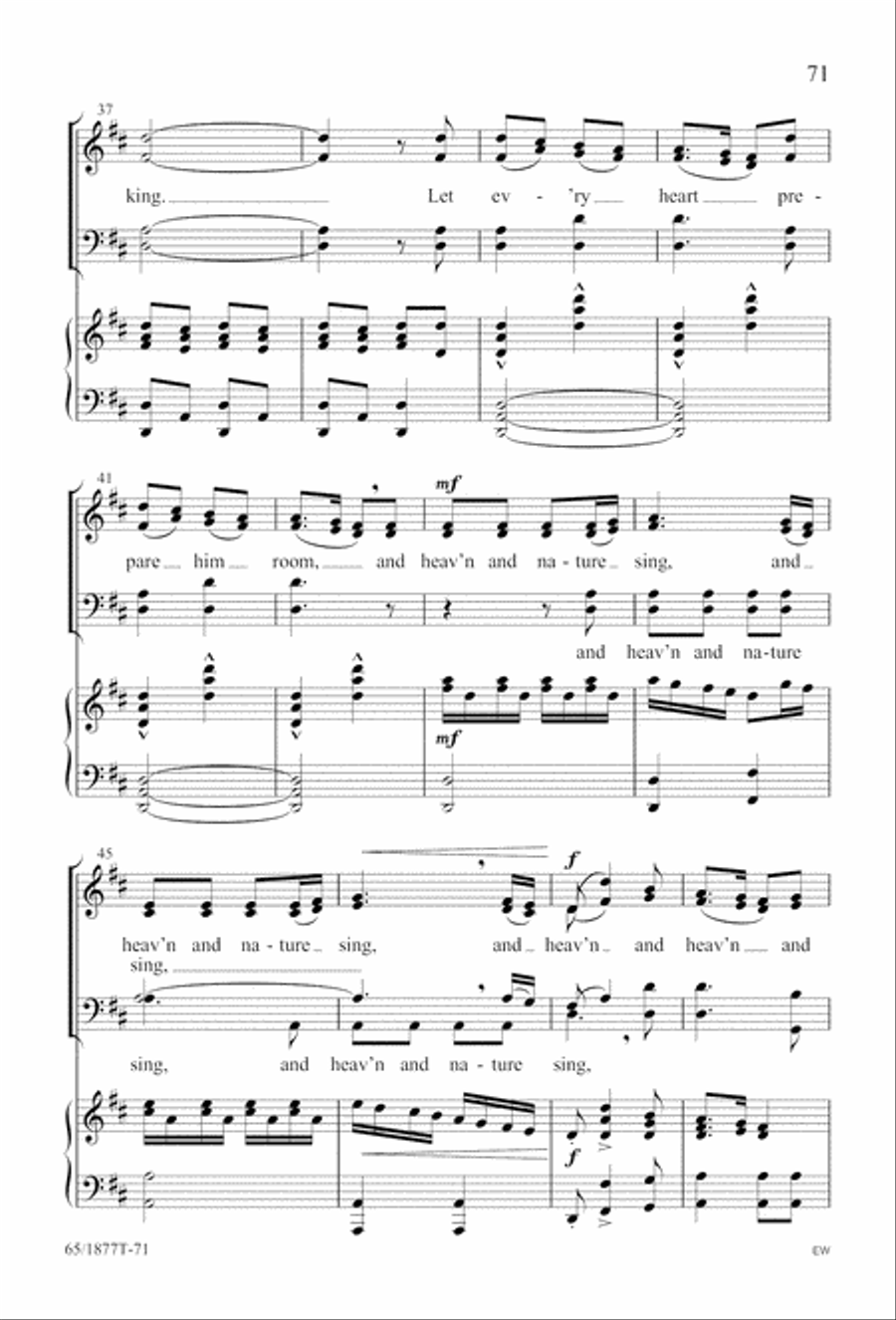Season of Praise (Digital Download) 4-Part scores gallery preview page 71