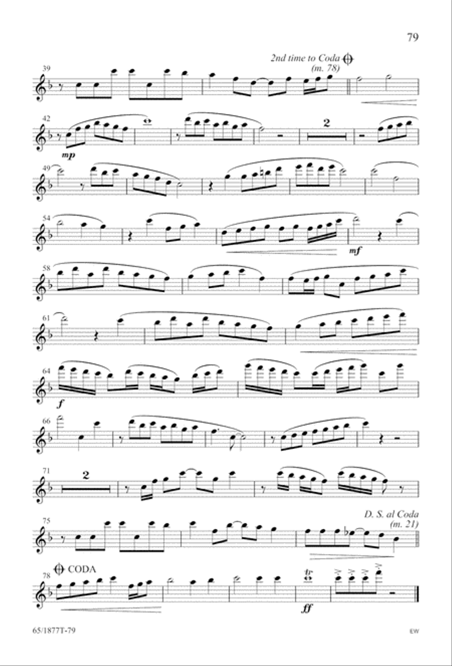 Season of Praise (Digital Download) 4-Part scores gallery preview page 79