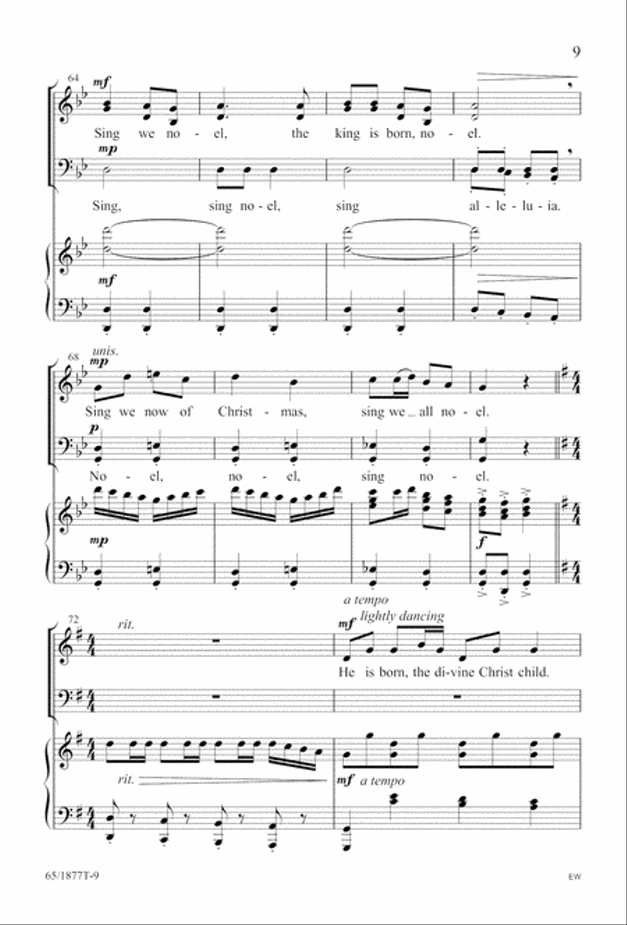 Season of Praise (Digital Download) 4-Part scores gallery preview page 9