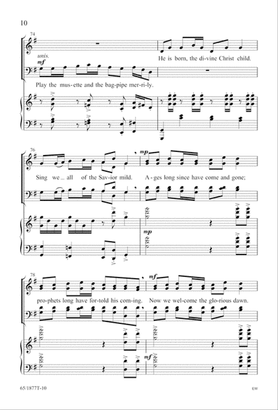 Season of Praise (Digital Download) 4-Part scores gallery preview page 10