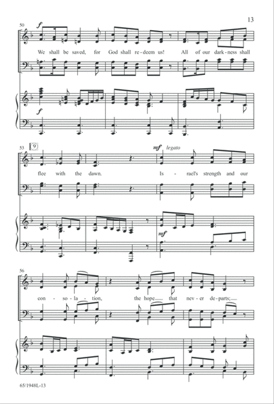 Comfort and Joy (Digital Download) 4-Part scores gallery preview page 13