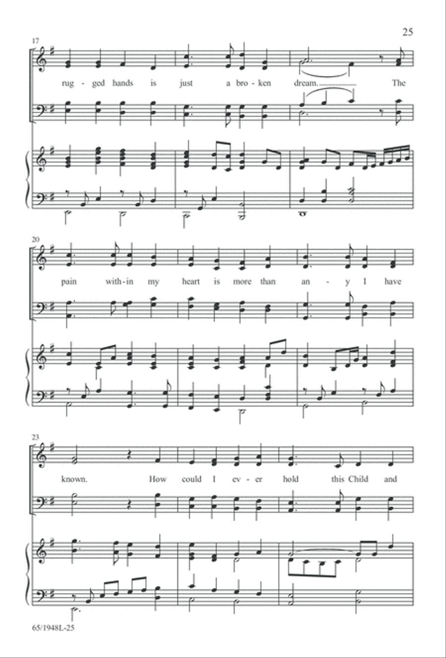 Comfort and Joy (Digital Download) 4-Part scores gallery preview page 25