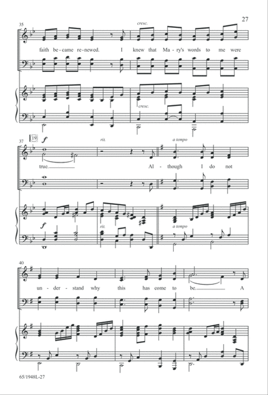 Comfort and Joy (Digital Download) 4-Part scores gallery preview page 27
