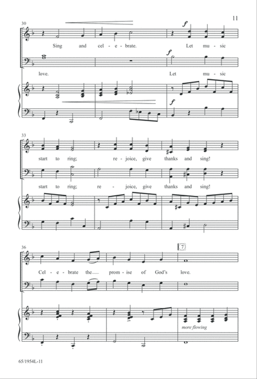 The Promise of a King (Digital Download) 4-Part scores gallery preview page 13