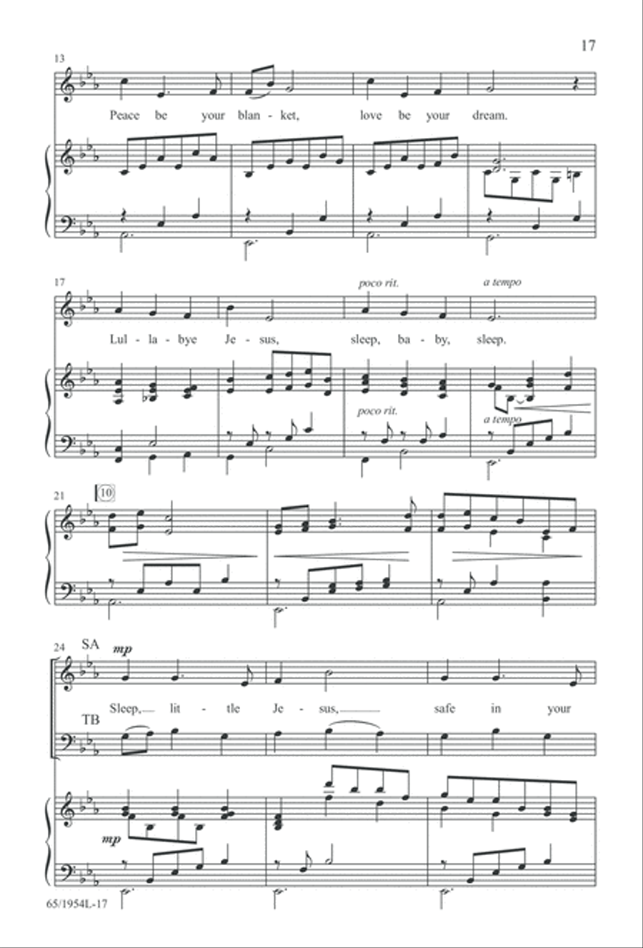 The Promise of a King (Digital Download) 4-Part scores gallery preview page 19