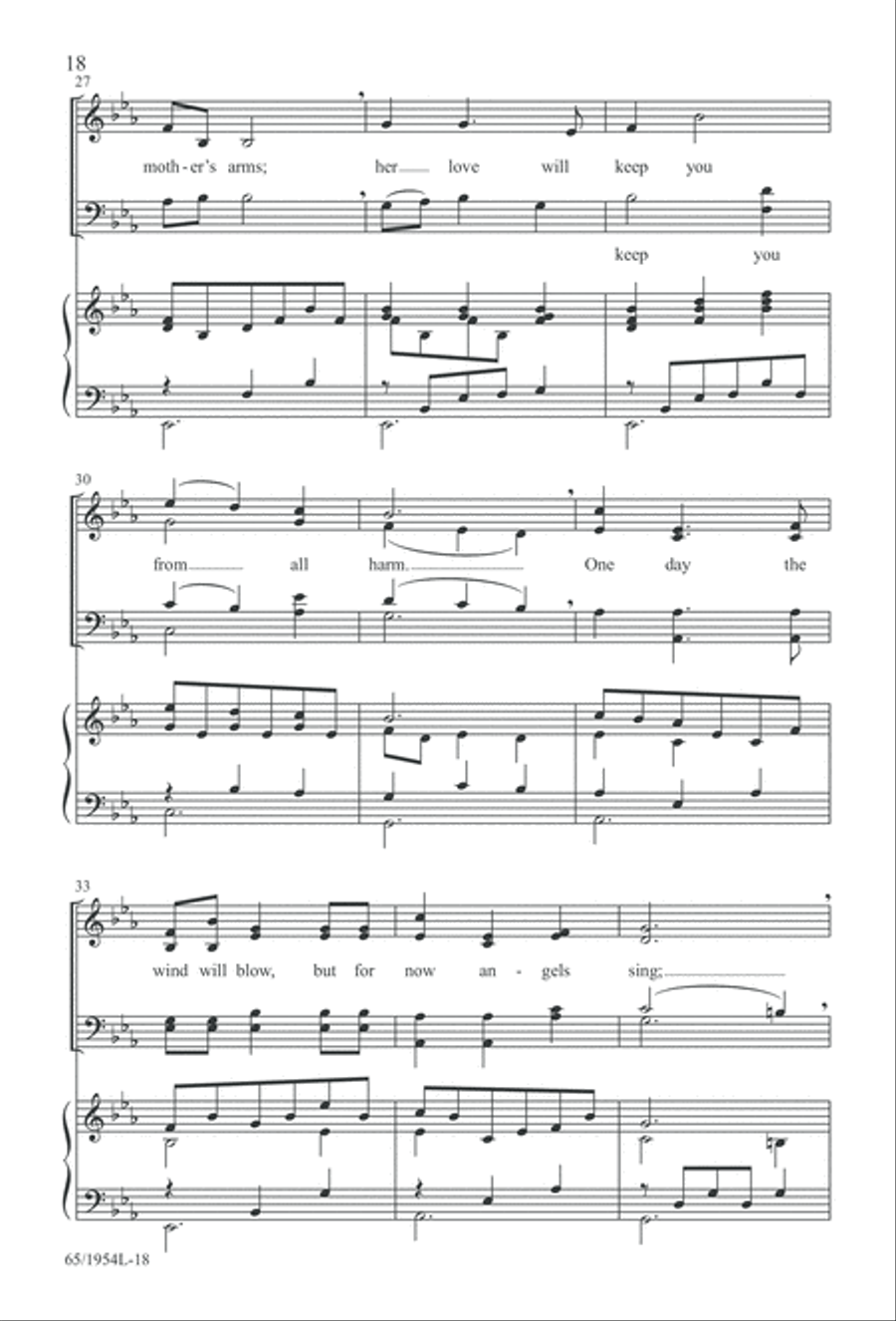 The Promise of a King (Digital Download) 4-Part scores gallery preview page 20
