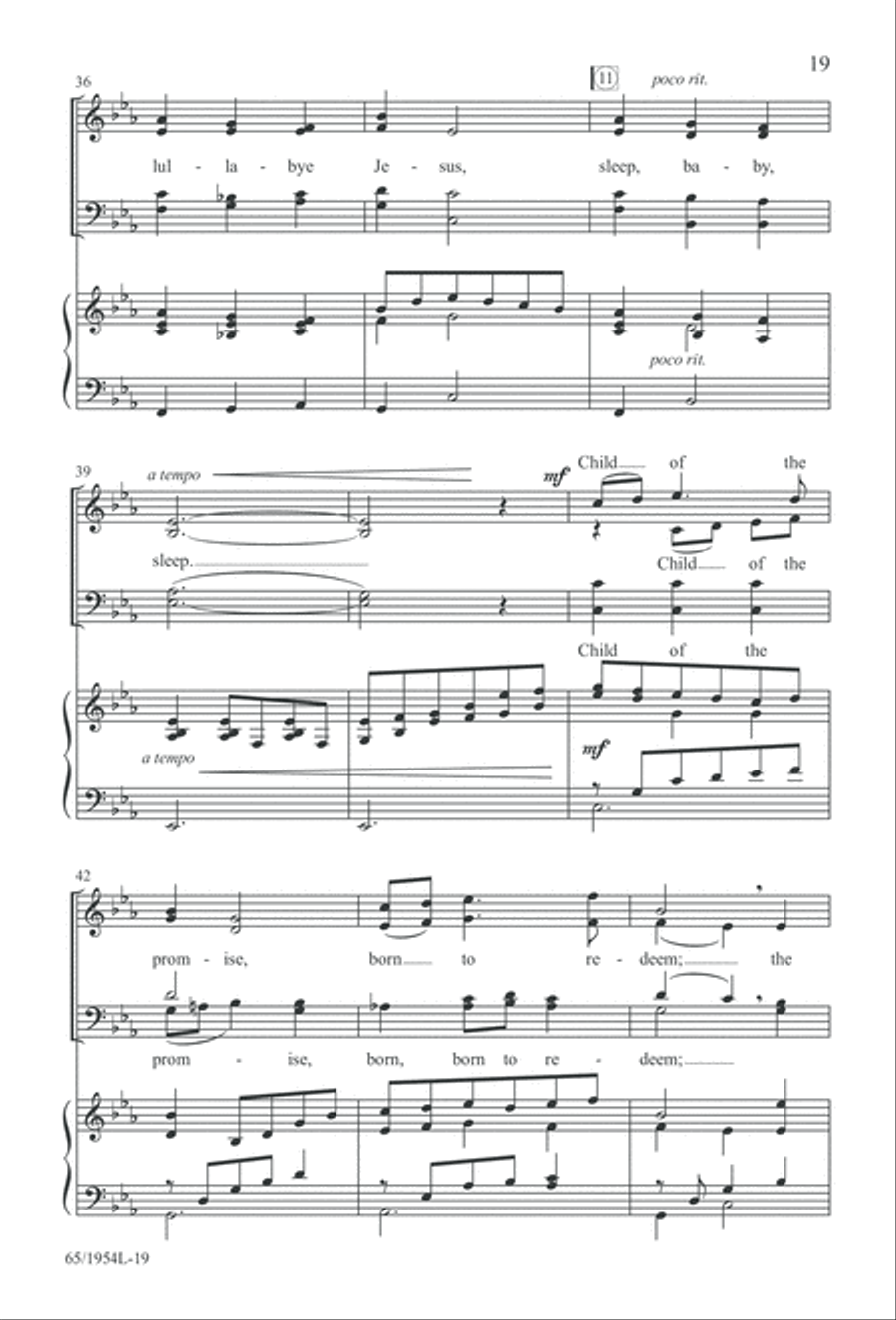 The Promise of a King (Digital Download) 4-Part scores gallery preview page 21