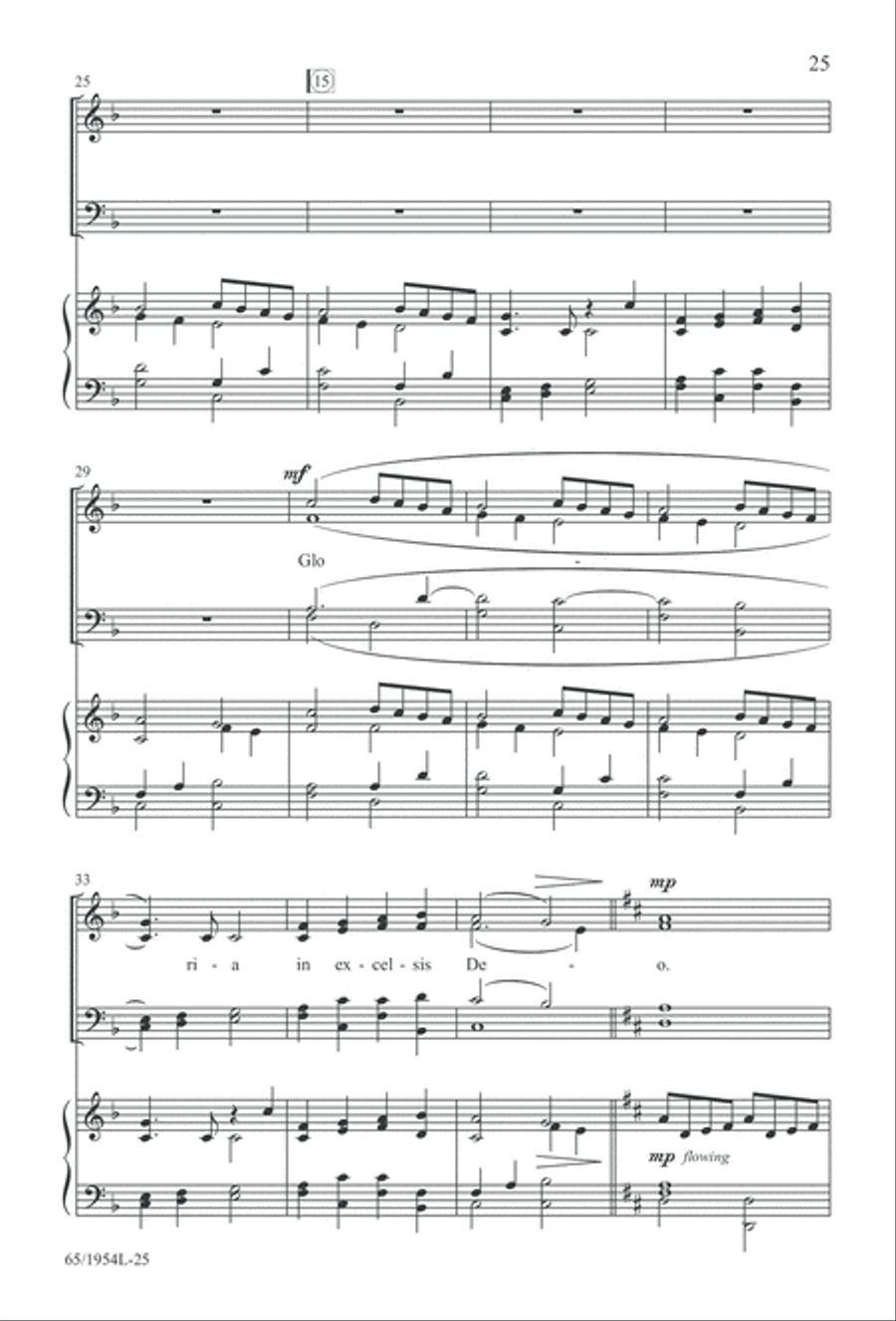 The Promise of a King (Digital Download) 4-Part scores gallery preview page 27