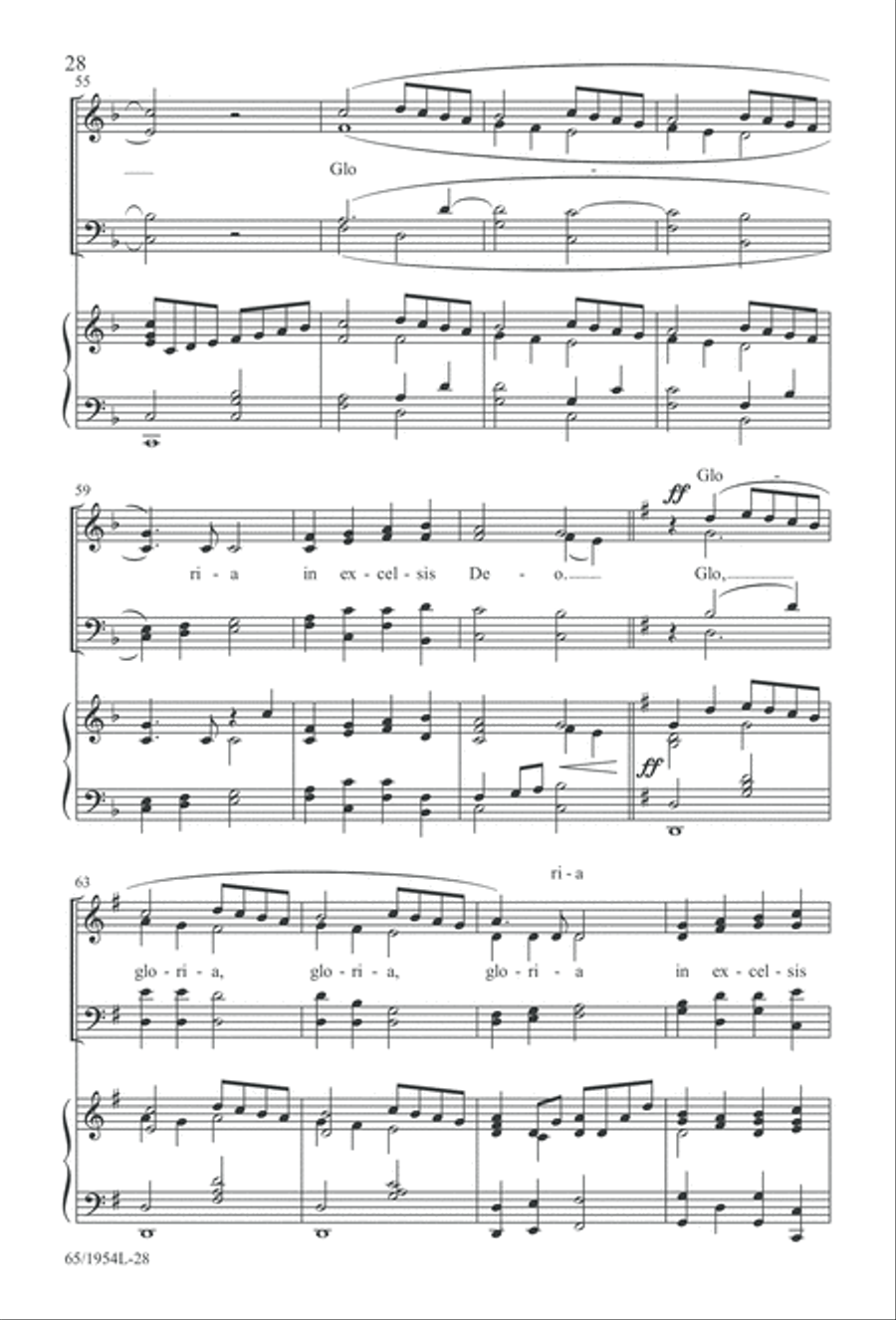 The Promise of a King (Digital Download) 4-Part scores gallery preview page 30
