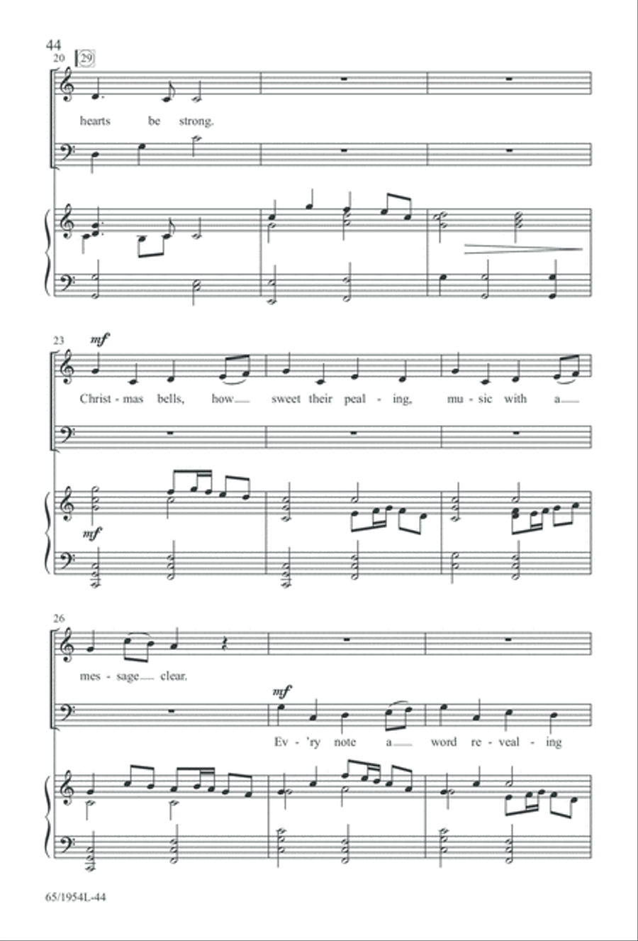 The Promise of a King (Digital Download) 4-Part scores gallery preview page 46