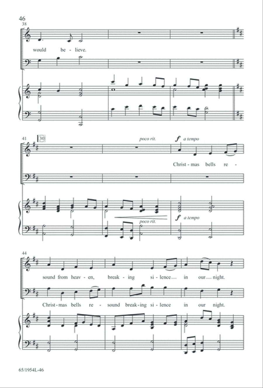 The Promise of a King (Digital Download) 4-Part scores gallery preview page 48