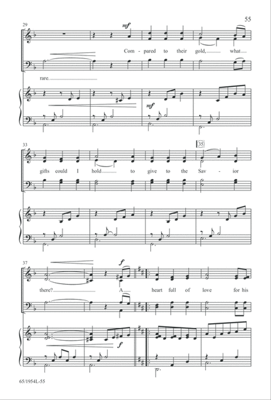 The Promise of a King (Digital Download) 4-Part scores gallery preview page 57