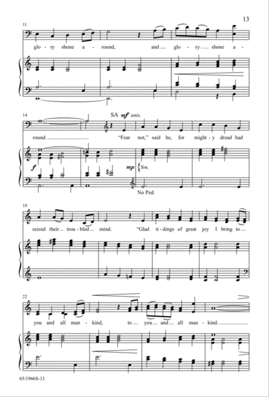 The Holy Child 4-Part scores gallery preview page 13