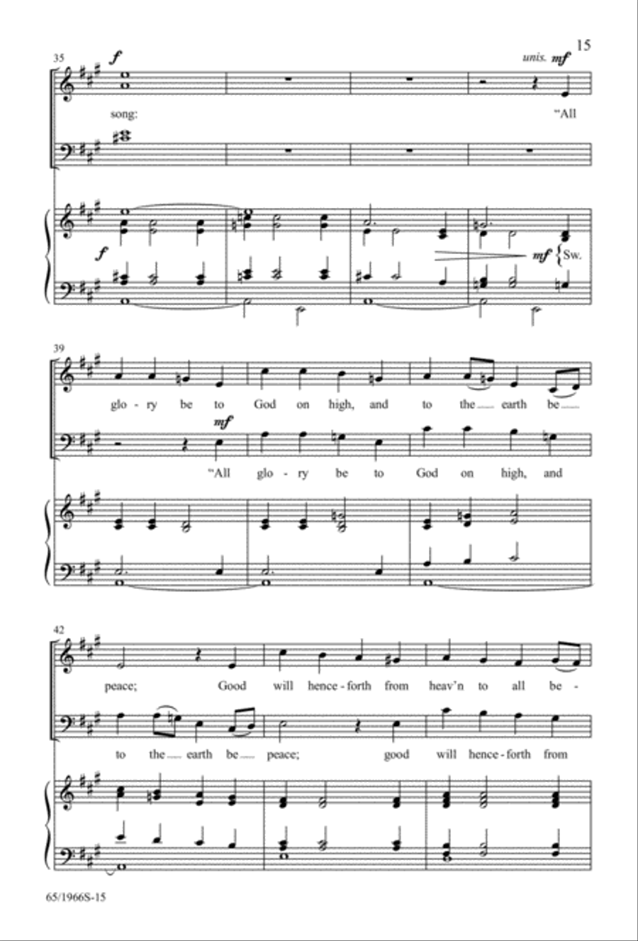 The Holy Child 4-Part scores gallery preview page 15