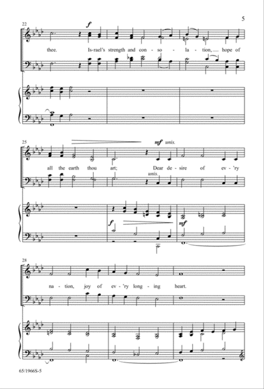 The Holy Child 4-Part scores gallery preview page 5