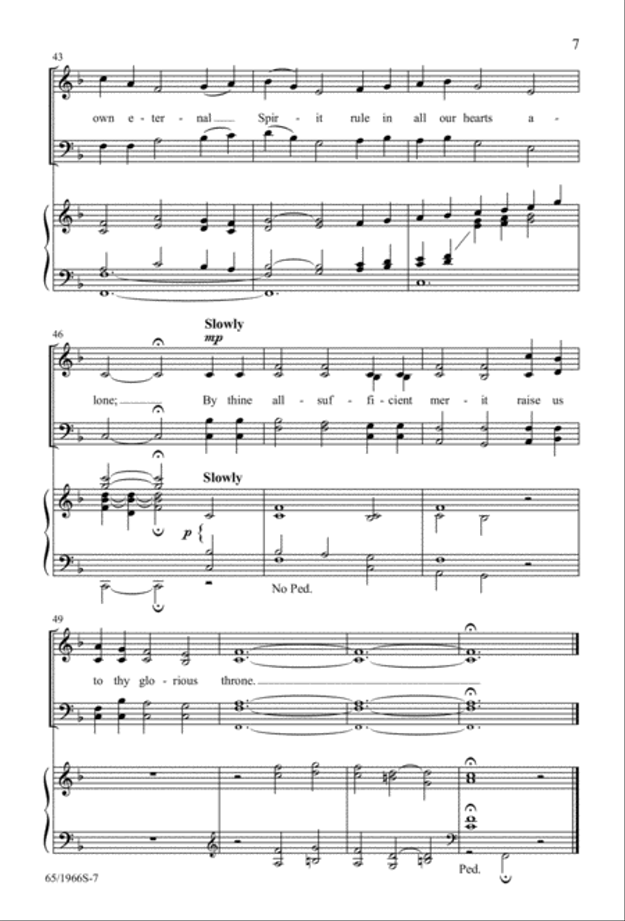 The Holy Child 4-Part scores gallery preview page 7