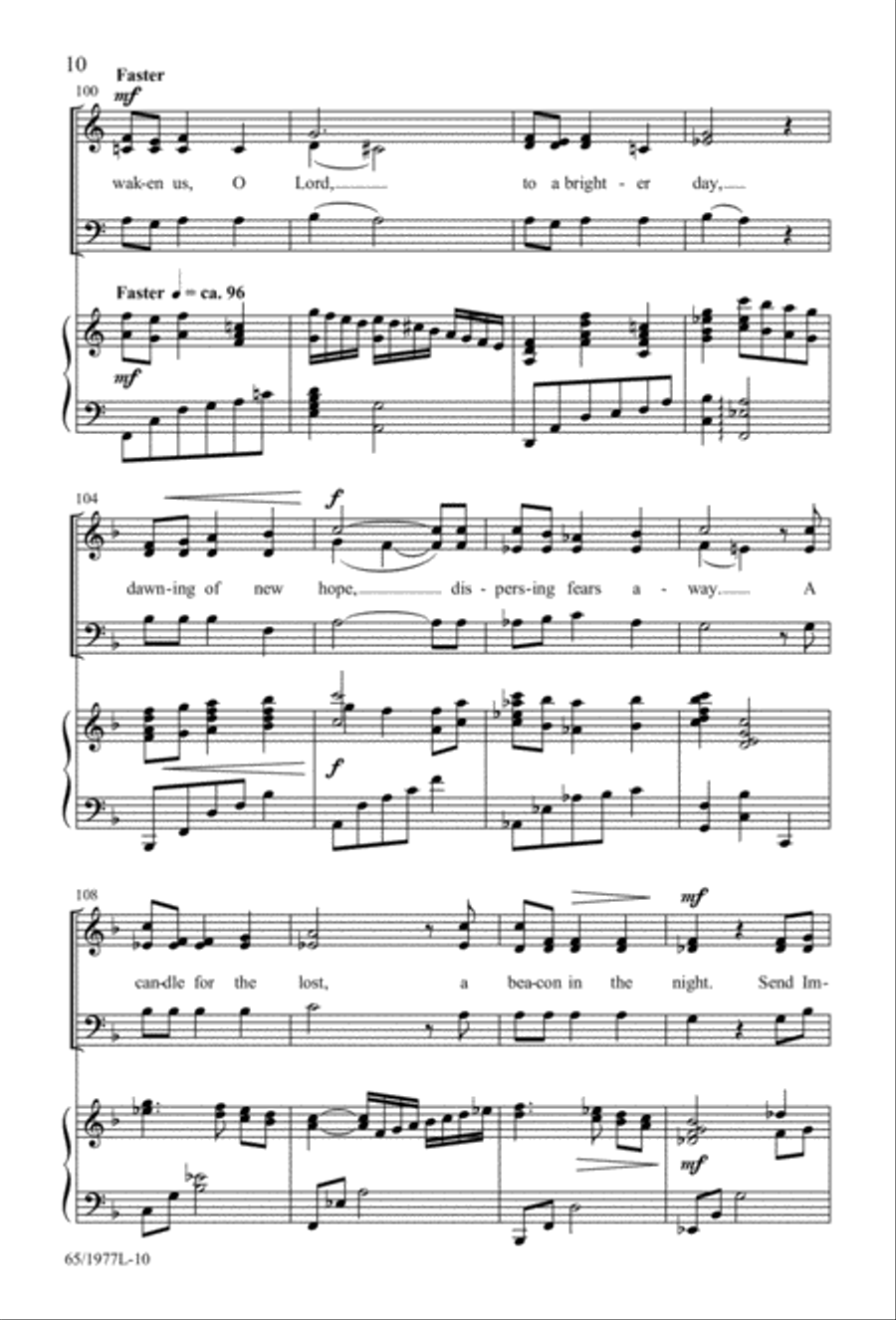 Let Heaven and Nature Sing Gloria! (Digital Download) 3-Part scores gallery preview page 12