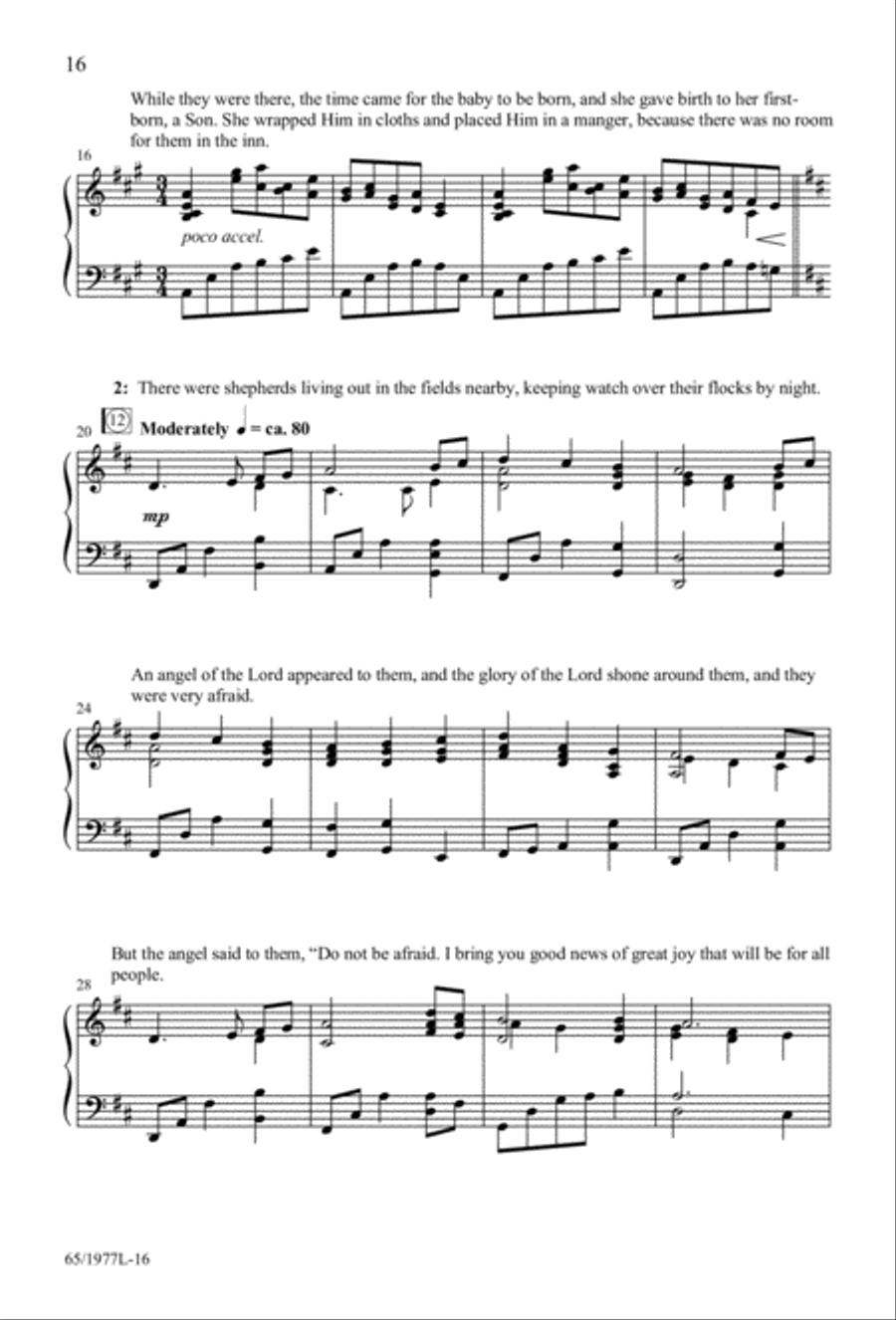 Let Heaven and Nature Sing Gloria! (Digital Download) 3-Part scores gallery preview page 18
