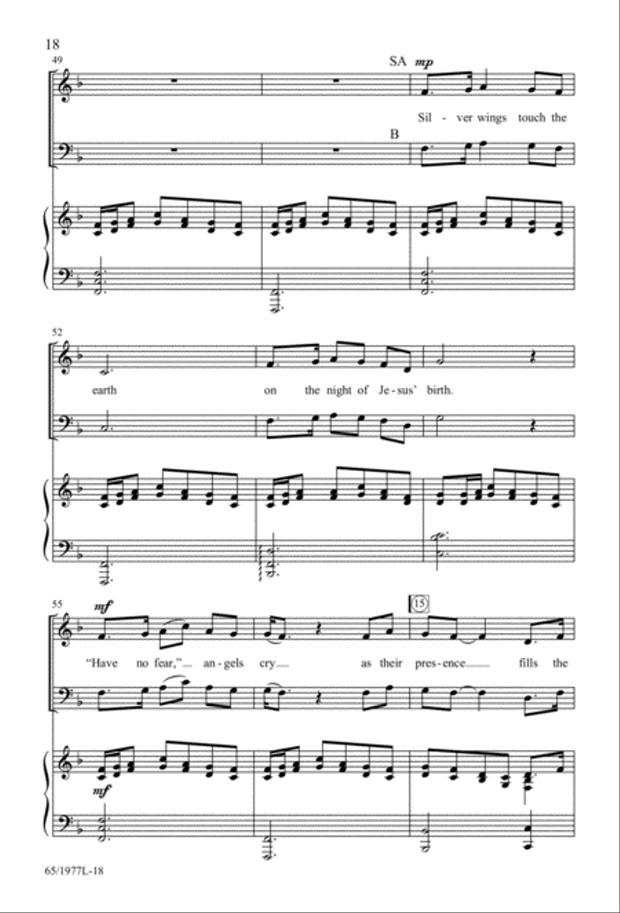 Let Heaven and Nature Sing Gloria! (Digital Download) 3-Part scores gallery preview page 20