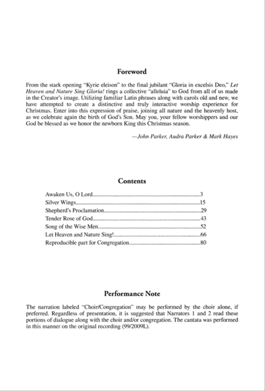 Let Heaven and Nature Sing Gloria! (Digital Download) 3-Part scores gallery preview page 4