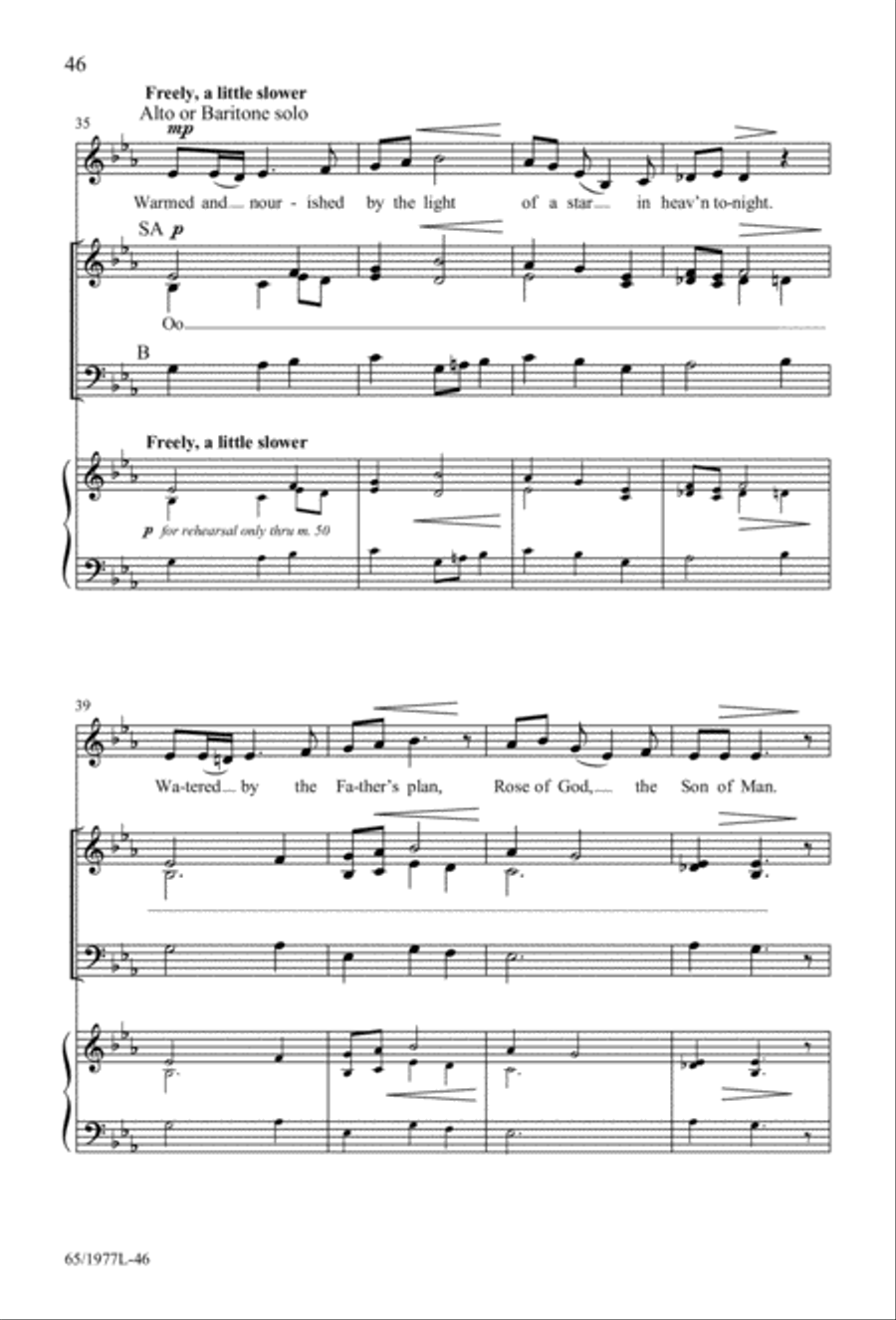 Let Heaven and Nature Sing Gloria! (Digital Download) 3-Part scores gallery preview page 48