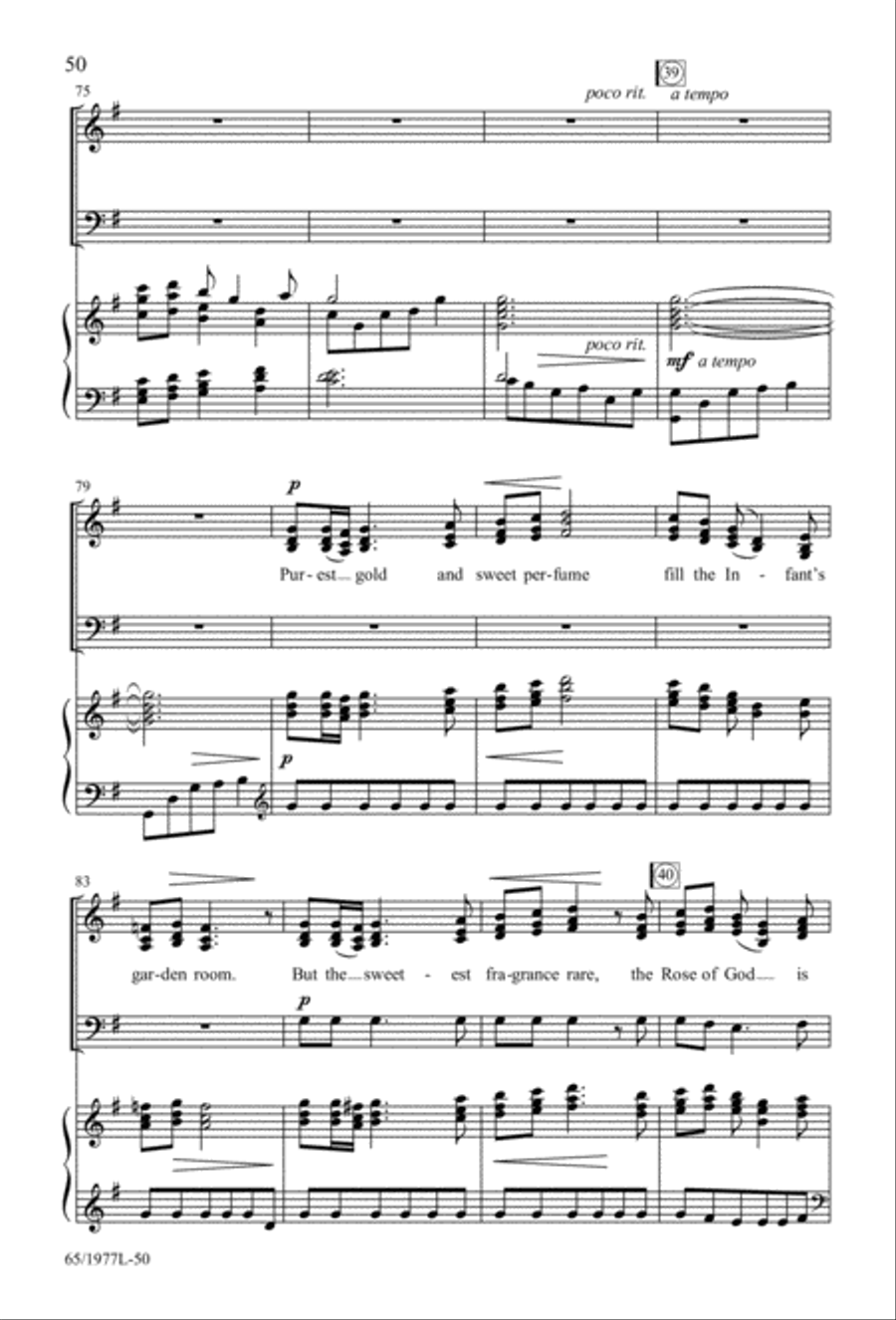 Let Heaven and Nature Sing Gloria! (Digital Download) 3-Part scores gallery preview page 52