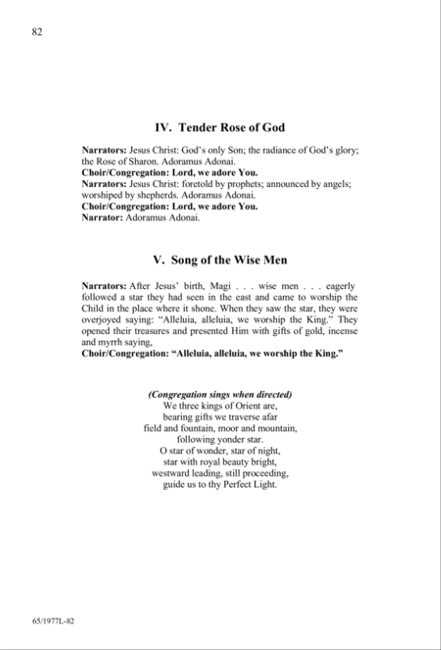 Let Heaven and Nature Sing Gloria! (Digital Download) 3-Part scores gallery preview page 84