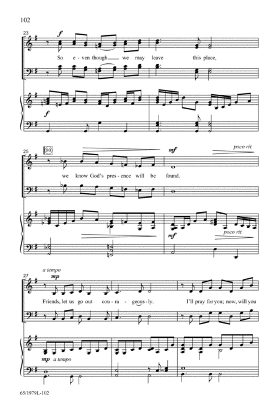 Together for Christmas (Digital Download) 4-Part scores gallery preview page 102