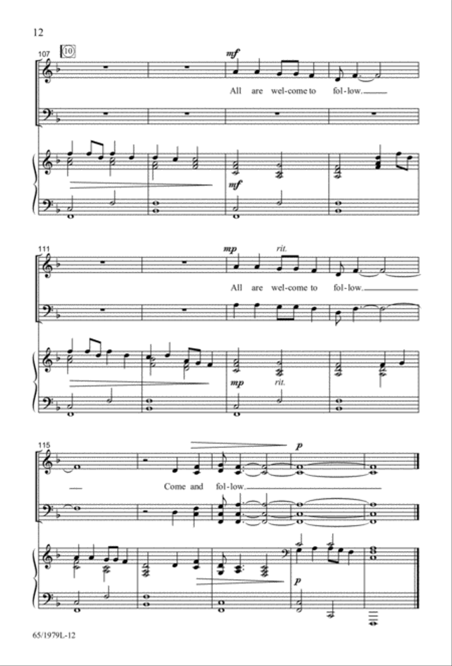 Together for Christmas (Digital Download) 4-Part scores gallery preview page 12